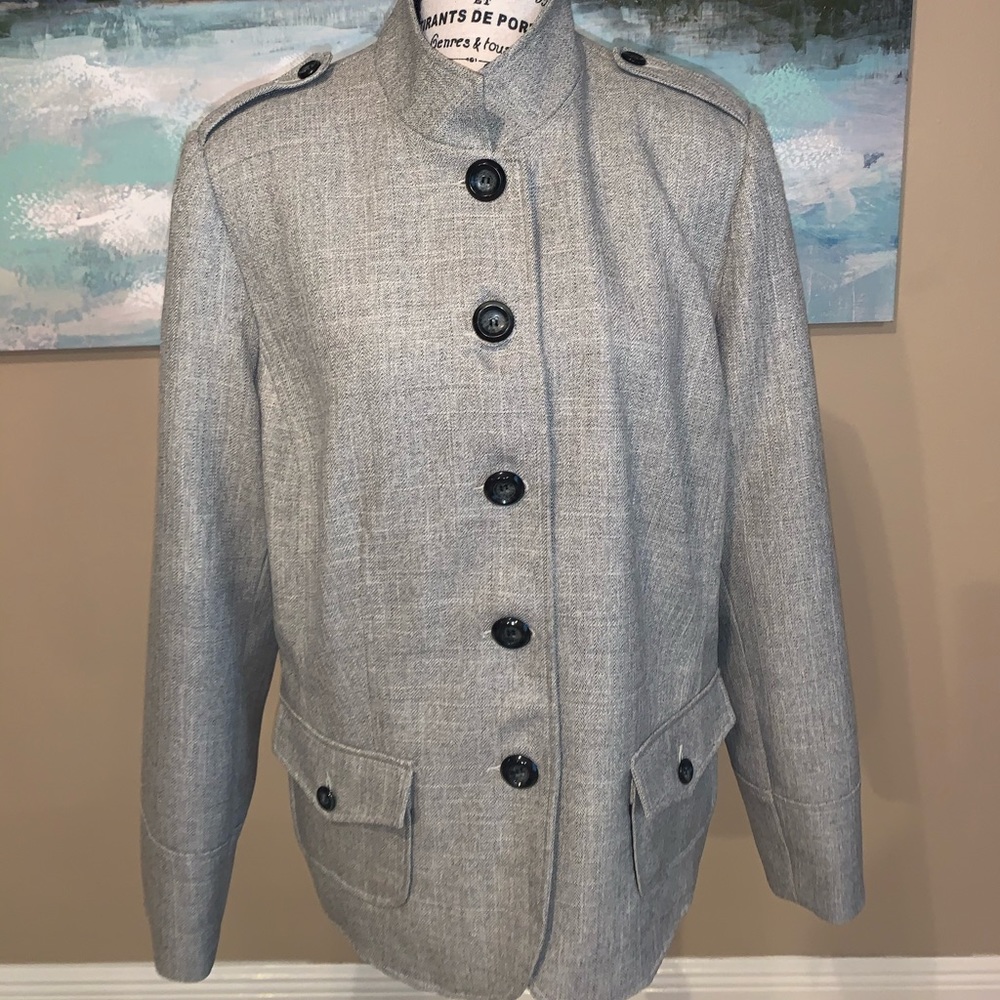 Military style blazer